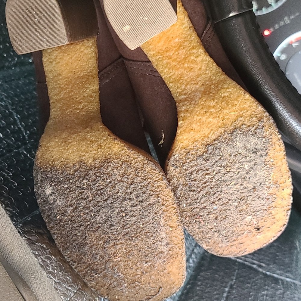 Tory Burch Jamie Leather Suede Boots - Picture 10 of 10